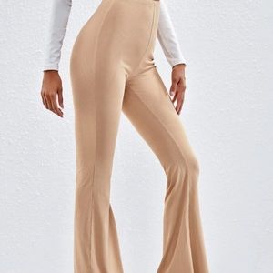 Tan Flare Pants